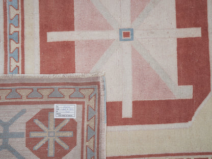 Oushak Rug, Vintage Rug, Handmade Rug, Area Rug, Turkish Rug, Anatolia Rug, Carpet Rug,Bedroom Rug, Bohemian Rug, Turkey Rug, Rug 5x7, 12423