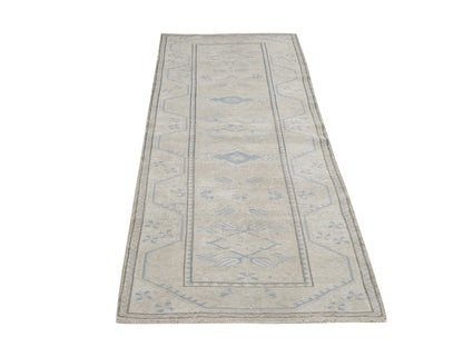 Oushak Rug, Turkish Rug, Vintage Rug, Handmade Runner Rug, Carpet Runner, Primitive Rug, Entryway Rug, Rug Runner, Runner Rug 3x9, 12429