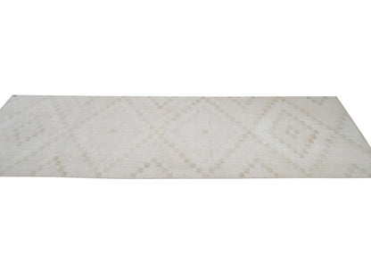 Carpet Runner, Turkish Vintage Runner Rug, Handmade Runner Rug, Kitchen Runner, Oushak Runner, Scandinavian Rug, Rug Runner 3x9, 12383