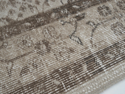 Vintage Rug, Handmade Rug, Area Rug, Oushak Rug, Turkish Rug, Primitive Rug, Living Room Rug, Turkish Carpet, Neutral Rug, Rug 5x8, 12426