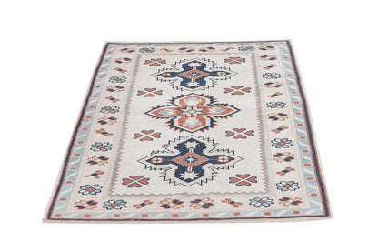 Turkish Rug, Handmade Rug, Vintage Rug, Oushak Rug, Area Rug, Neutral Rug,Office Rug, Carpet Rug, Turkish Carpet, Turkey Rug, Rug 3x5, 12355