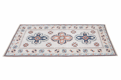 Turkish Rug, Handmade Rug, Vintage Rug, Oushak Rug, Area Rug, Neutral Rug,Office Rug, Carpet Rug, Turkish Carpet, Turkey Rug, Rug 3x5, 12355