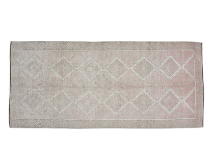 Oushak Handmade Area Rug, Turkish Vintage Unique Rug, Neutral Muted Rug,Turkish Carpet, Carpet Rug, Bedroom Rug, Turkey Rug, Rug 5x10, 12412