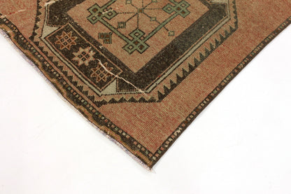 Turkish Vintage Oushak Runner, 3x13 Rug Runner, Hallway Rug, Kitchen rug, Rustic Turkish Carpet Runner Rug, Oushak Runner ,5799