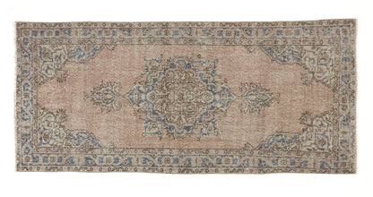 Oushak Rug, Turkish Rug, Faded rug, Area rug, Vintage rug, Handmade rug, Muted rug, Nursery rug, Carpet rug, 3x6 Rug, Turkish Carpet