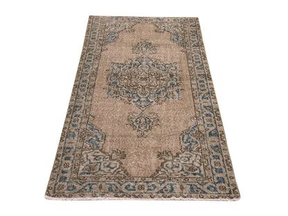 Oushak Rug, Turkish Rug, Faded rug, Area rug, Vintage rug, Handmade rug, Muted rug, Nursery rug, Carpet rug, 3x6 Rug, Turkish Carpet