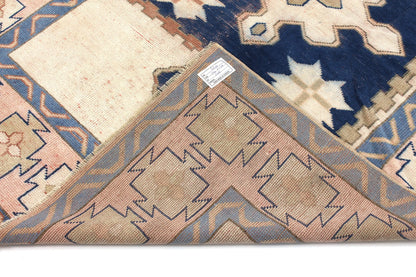 5x7 Rug Turkish, Oushak rug, Vintage rug, Muted rug, Pastel rug, Carpet rug, Vintage Oushak Turkish carpet, Coastal decor, Bedroom 6145