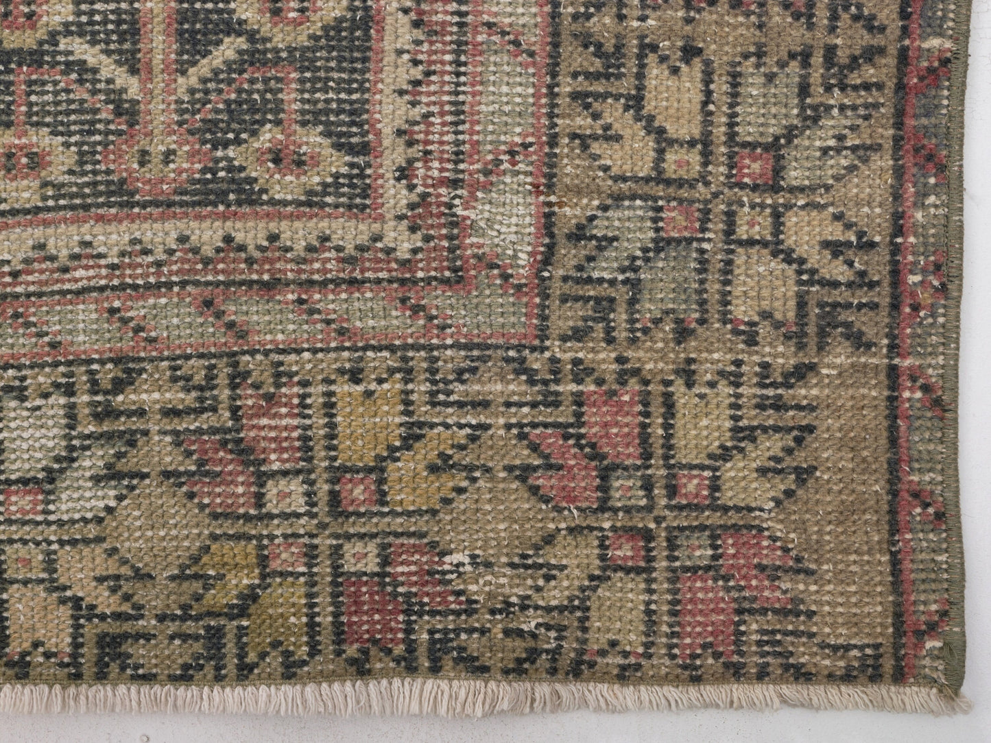 Handmade Oushak Rug, Turkish Rug, Vintage Rug, Carpet Rug, Turkey rug, Unique rug, Area rug, 4x9 Turkish Rug, Anatolia rug, Wool rug, 8921