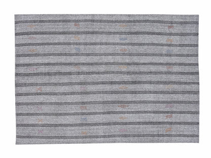 Vintage Handmade Kilim Rug, Turkish Faded Kilim Rug, Area Unique Kilim Rug, Gray Rug, Living Room Rug, Rug Kilim, Kilim Rug 6x8, 12213