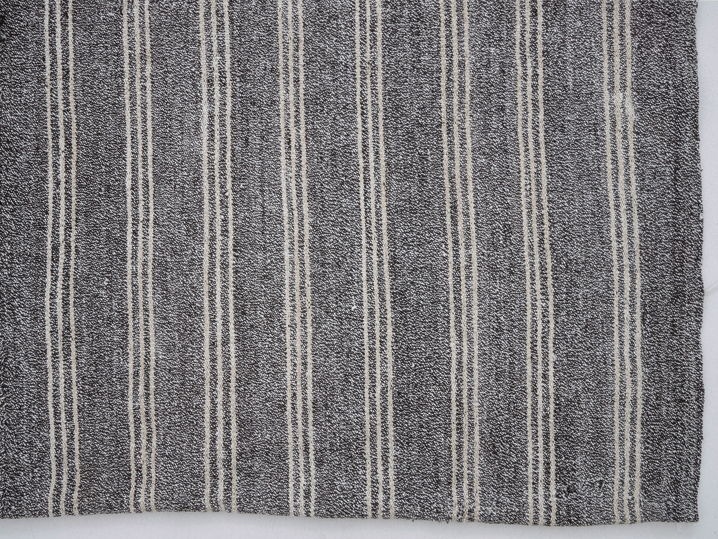 Turkish Vintage Kilim Rug, Handmade Kilim Rug, Bedroom Rug, Area Striped Kilim Rug, Neutral Kilim Rug, Gray Rug, Kilim Rug 6x8, 12182