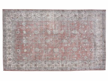 Turkish Vintage Rug, Oushak Handmade Area Rug, Neutral Eclectic Rug, Living Room Rug, Bohemian Rug, Carpet Rug, Rug 7x10, Turkey Rug, 12479