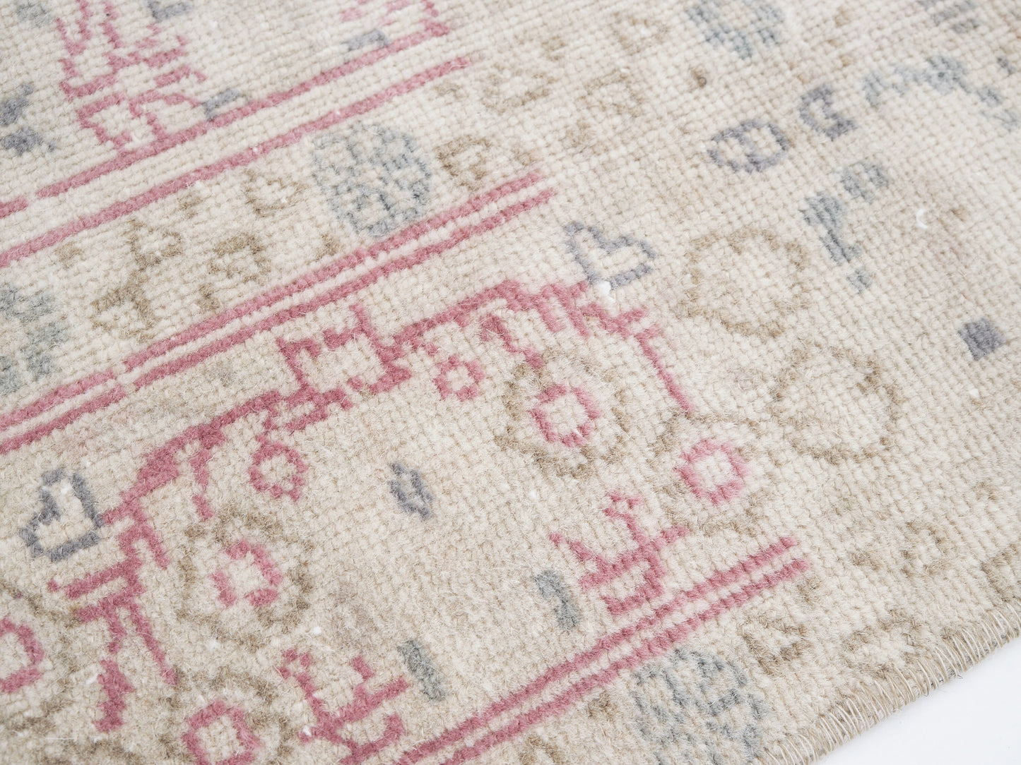 Oushak Area Rug, Turkish Vintage Handmade Rug, Neutral Faded Rug, Turkish Carpet, Carpet Rug, Scandinavian Rug, Rug 4x6, Turkey Rug, 12455
