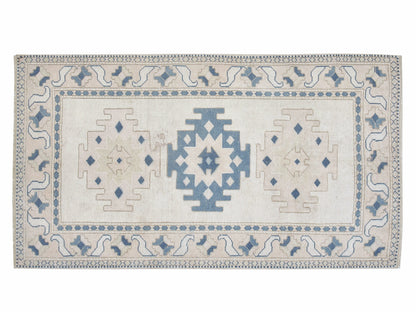 Turkish Handmade Area Rug, Vintage Oushak Rug, Kid Room Rug, Carpet Rug, Neutral Floor Rug, Turkish Carpet, Rug 4x6, Turkey Rug, 12468