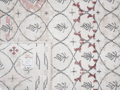 Handmade Rug, Vintage Rug, Oushak Rug, Turkish Rug, Area Rug, Neutral Rug, Living Room Rug, Contemporary Decor, Turkey Rug, Rug 4x7, 12337