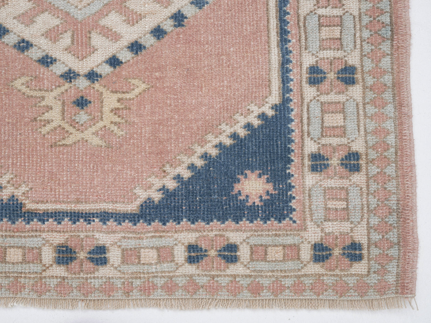 Turkish Vintage Oushak Rug, Handmade Area Rug, Bohemian Rug, Anatolia Rug, Carpet Rug, Oushak Carpet, Living Room Rug, Rug 3x4, 12284