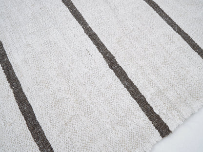 Vintage Kilim, Area Kilim Rug, Handmade Kilim Rug, Turkish Kilim, Kilim Rug 9x12, Large Rug, Oversize Rug, White Hemp Kilim Rug, 12280