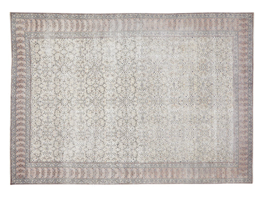 Turkish Oushak Rug, Vintage Handmade Muted Rug, Neutral Area Rug, Vintage Carpet, Turkey Rug, Rug 6x9, Carpet Rug, Living Room Rug, 11486