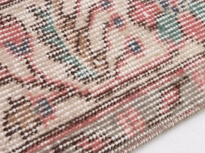 Turkish Rug, Oushak Rug, Vintage Carpet, Floral rug, Oriental rug, Ottoman rug, Vintage rug 5x8, Turkish Carpet, Handmade rug, Boho, 10289