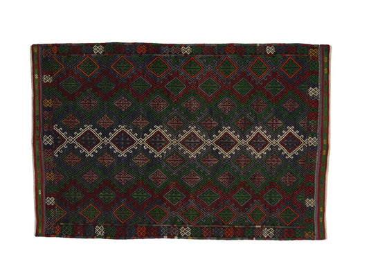 Area Kilim Rug, Kilim Rug 5x8, Turkish Goat Hair Kilim Rug Handmade Antique Rug, Wool Rug,Bedroom Rug, Primitive Rustic Rug, Rug Kilim, 2251