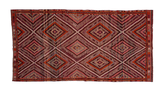 Kilim Rug, One of a Kind, Turkish Rug Ethnic, Vintage Rug Boho, Area Kilim Rug, Handmade Decorative Rug, Turkish Kilim Rug 6x10, 2878