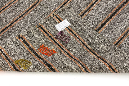 Turkish Kilim 6x8, Handmade Kilim Rug, Vintage Kilim Rug, Primitive Rug, Living Room Rug, Rug Kilim, Anatolia Rug, Goat Hair Rug, 1955