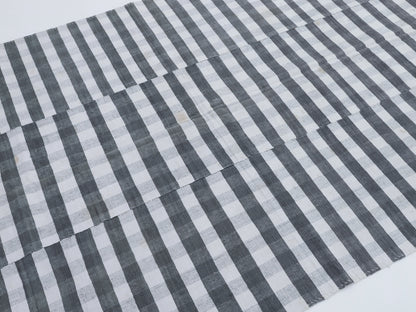 Vintage Kilim Rug, Kilim Rug 5x9, Area Kilim, Handmade Plaid Striped Kilim Rug, Turkish Bohemian Kilim Rug,Rug Kilim, Living Room Rug, 11449