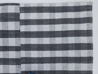 Vintage Kilim Rug, Kilim Rug 5x9, Area Kilim, Handmade Plaid Striped Kilim Rug, Turkish Bohemian Kilim Rug,Rug Kilim, Living Room Rug, 11449