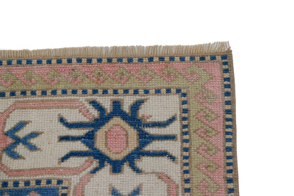One of a kind Turkish rug , 5x8 Rug, Neutral Oushak Rug, Vintage rug Wool, Handmade Area Carpet Rug, Unique rug, Turkey rug, 7444