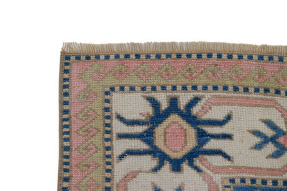 One of a kind Turkish rug , 5x8 Rug, Neutral Oushak Rug, Vintage rug Wool, Handmade Area Carpet Rug, Unique rug, Turkey rug, 7444