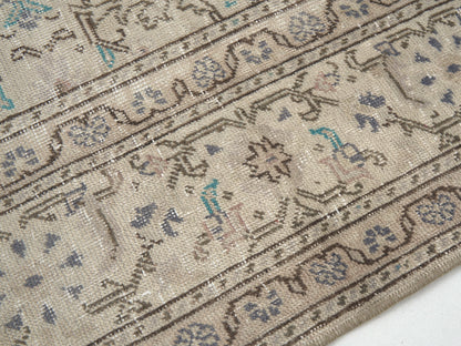 Vintage Rug 6x9, Turkish Handmade Rug, Oushak Area Antique Rug, Bedroom Rug, Vintage Carpet, Scandinavian Rug, Turkey Rug, Carpet Rug, 10538