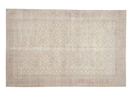 Turkish Rug 6x9, Handmade Rug, Vintage Unique Rug, Area Floor Rug, Neutral Rug, Coastal Decor, Living Room Rug, Carpet Rug, Turkey Rug, 9042