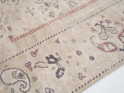 Turkish Rug, Vintage Rug, Handmade Rug, Oushak Rug, Area Rug, Neutral Rug, Turkey Rug, Bedroom Rug, Scandinavian Rug, Rug 6x9, 9087