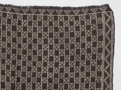 Primitive Kilim Rug, Turkish Kilim, Vintage Rustic Kilim Rug, Handmade Area Unique Kilim Rug, Turkish Kilim Rug, Kilim Rug 4x8, 11175