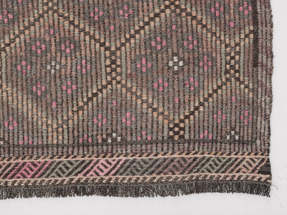 Turkish Kilim, Vintage Kilim, Handmade Unique Eclectic Kilim Rug, Area Bohemian Kilim Rug, Kid Room Rug, Rug Kilim, Kilim Rug 4x8, 11176