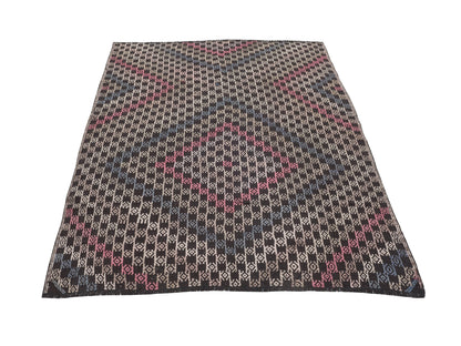 Turkish Kilim, Vintage Kilim, Kilim Rug, Handmade Area Bohemian Kilim Rug, Eclectic Kilim Rug, Turkish Kilim Rug, Kilim Rug 5x8, 11178