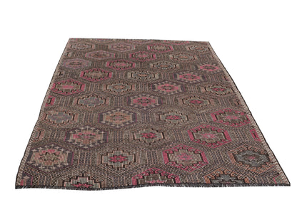 Kilim Rug 6x9, Turkish Kilim, Vintage Kilim, Turkish Kilim Rug, Handmade Anatolia Faded Kilim Rug, Area Rug, Bedroom Rug, Rug Kilim, 11180