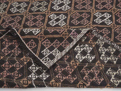 Turkish Kilim, Vintage Kilim, Area Kilim Rug, Handmade Bohemian Faded Kilim Rug, Turkish Kilim Rug, Entryway Rug, Kilim Rug 4x8, 11198