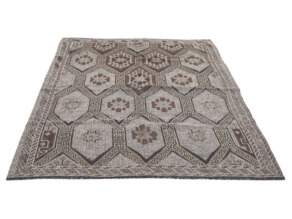 Turkish Kilim, Kilim Rug 6x8, Vintage Kilim, Handmade Area Rustic Kilim Rug, Office Rug, Rug Kilim, Turkish Kilim Rug, Area Kilim Rug, 11200
