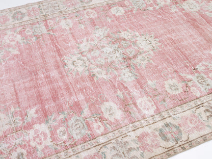 Turkish rug Neutral, Oushak rug 6x9, Vintage rug ,Anatolia rug, Handmade rug, Area rug 6x9, Carpet rug, Living room rug, Muted rug, 10478