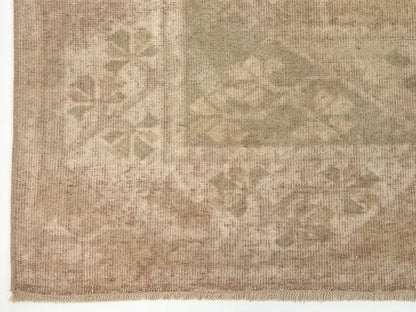 5x8 Beige Anatolian Vintage rug , Oushak Handwoven Old Rug , 5x8 Turkish Faded rug , Area rug ,Unique rug, Neutral rug, 8698