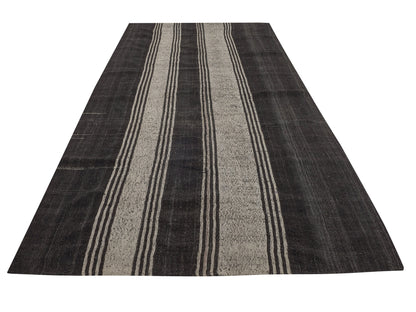 Primitive Kilim Rug, Vintage Kilim, Living Room Rug, Turkish Kilim, Area Rustic Kilim Rug, Handmade Muted Kilim Rug, Kilim Rug 6x12, 11502