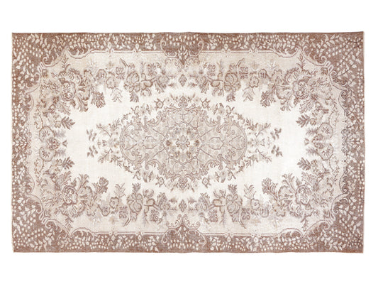 Oushak Rug, Turkish Handmade Area Rug, Vintage Unique Rustic Rug, Turkey Rug, Neutral Rug, Primitive Rug, Kid Room Rug, Rug 5x9, 10390