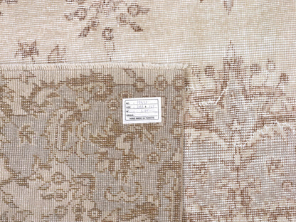 Neutral Rug, Vintage Rug, Turkish Oushak Rug, Handmade Antique Rug, Primitive Rustic Rug, Kid Room Rug, Area Rug, Carpet Rug, Rug 5x9, 10423
