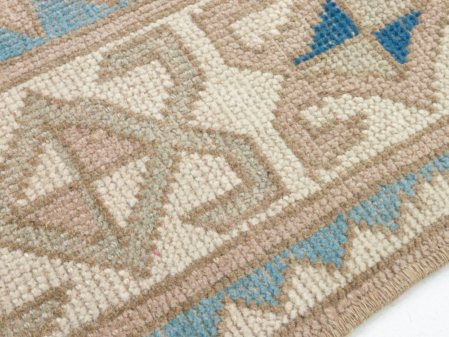 Handmade Anatolia Rug, Area Rug, Turkish Oushak Rug, Vintage Unique Eclectic Rug, Bohemian Rug, Carpet Rug, Neutral Floor Rug, Rug 6x8, 9055