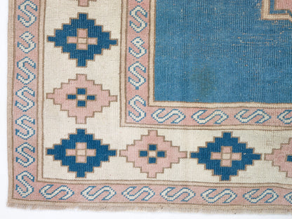 Vintage Rug 6x8, Turkish Oushak Rug, Nursery Rug, Handmade Antique Faded Rug, Area Muted Rug, Neutral Rug, Turkey Rug, Carpet Rug, 9058