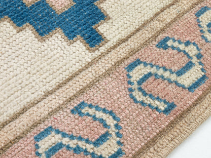 Vintage Rug 6x8, Turkish Oushak Rug, Nursery Rug, Handmade Antique Faded Rug, Area Muted Rug, Neutral Rug, Turkey Rug, Carpet Rug, 9058