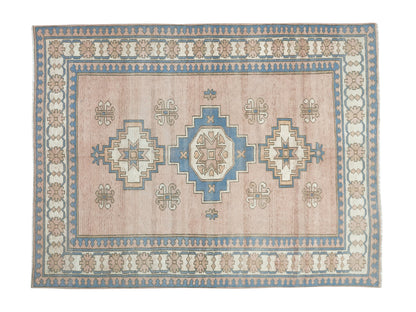 Turkish Rug, Rug 6x8, Anatolia Rug, Office Rug, Handmade Rug, Vintage Rug, Oushak Rug, Carpet Rug, Neutral Rug, Turkey Rug, Area Rug, 9067
