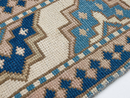 Bedroom Rug, Carpet Rug, Turkish Vintage Bohemian Rug, Oushak Rug, Neutral Floor Rug, Area Rug, Rug 5x8, Turkey Rug, Handmade Rug, 9060