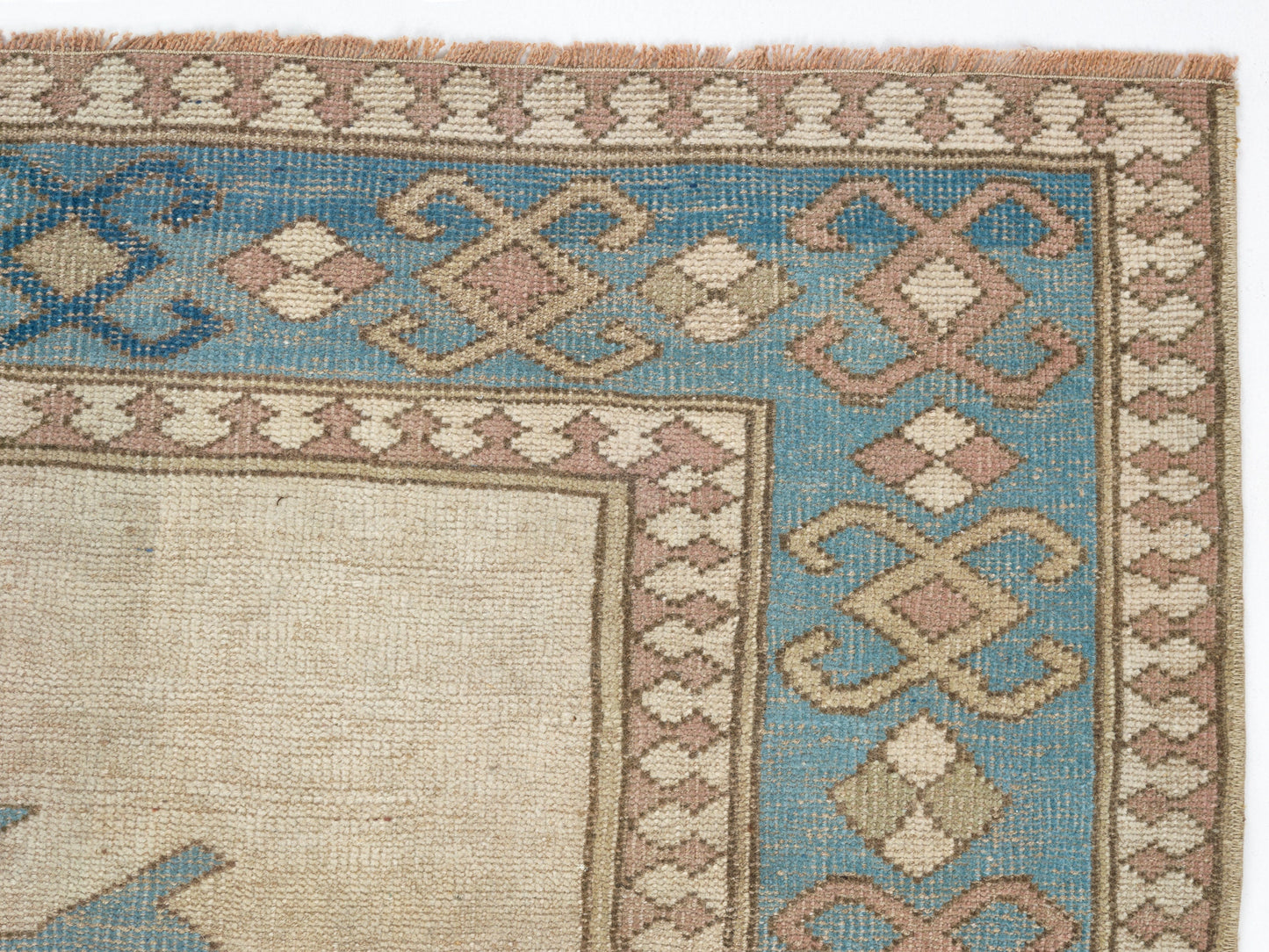 Handmade Anatolia Rug, Office Rug, Turkish Oushak Rug, Vintage Rug, Neutral Muted Rug, Carpet Rug, Rug 6x8, Area Rug, Turkish Carpet, 9105