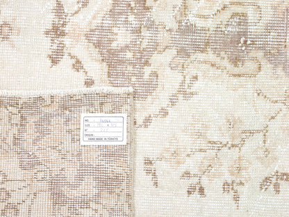 Vintage Rug, Rug 4x6, Turkish Handmade Rug, Area Antique Rug, Neutral Faded Rug, Carpet Rug, Scandinavian Rug, Wool Rug, Turkey Rug, 10548